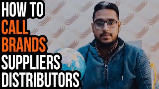 How to Contact Brands Suppliers amp Distributors in Wholesale FBA [upl. by Odrude]