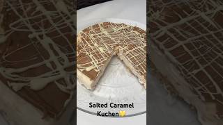 Salted Caramel Kuchen🍰💛 [upl. by Notsob]