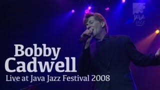 Bobby Caldwell quotWhat You Wont Do for Lovequot Live at Java Jazz Festival 2008 [upl. by Airdnekal]