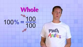 Math Antics What Are Percentages [upl. by Dlawso993]