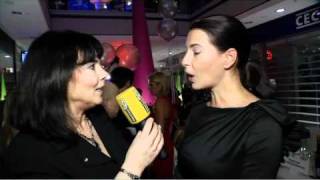 Top Party 2011 Interview Giulia Siegel [upl. by Adiasteb312]