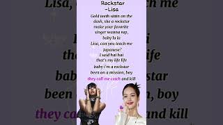 Lisa Rockstar lyrics LyricsRiya23 shortvideo songlyrics music youtubeshort song short [upl. by Eiznikcm530]