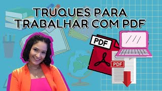 DICAS DE COMO ESTUDAR POR PDF  Como fazer anotações em um PDF  Thaís Magalhães [upl. by Llednahs]