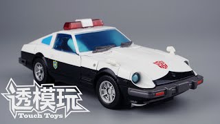 【SwiftTransform】Masterpiece Prowl G1 Transformers MP17 PROWL 變形金刚速變 变形金刚MP17警车 NISSAN [upl. by Akram]