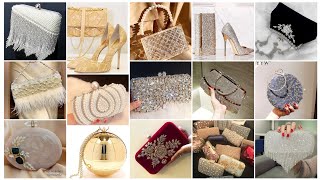 trendy luxury clutch purse bags design 20232024  Prom clutch ideas  wedding clutch designs [upl. by Zed]