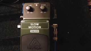 Behringer Slow Motion Demo [upl. by Kenzi]