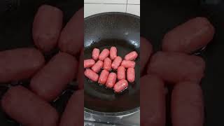 Cooking Cocktail Sausage cocktails sausage viewshighlights viralvideo trending subscribe [upl. by Billi]