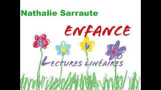 Lecture linéaire Sarraute Enfance 1 incipit copie [upl. by Annauqaj850]