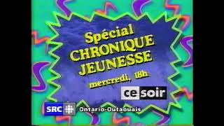 PUB  SRC  Spécial chronique jeunesse [upl. by Galateah]