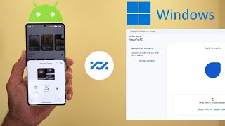 Googles Nearby Share Beta For Windows  AndroidWindows Wireless Data Transfer Never Been Easier [upl. by Araas]