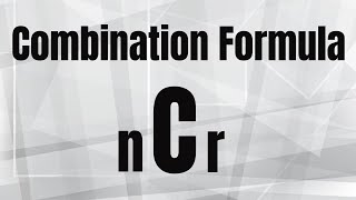 Combination formulaExamples and How to Solve [upl. by Refinnej480]