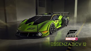 Lamborghini Essenza SCV 12 Forza Horizon 5 Best Tune [upl. by Silsby]