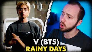 V BTS  Rainy Days  реакция на кпоп [upl. by Enneyehs937]