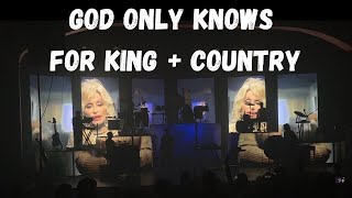 God Only Knows by FOR KING  COUNTRY Rock the Smokies Fest Dollywood [upl. by Lerim]