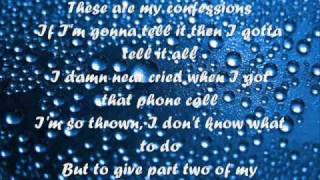 Its My Life Confessions  Glee cast  Lyrics [upl. by Anomas]