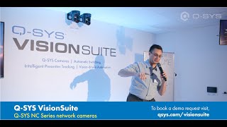 QSYS VisionSuite NC Series Network Cameras ISE 2024 [upl. by Chaves114]