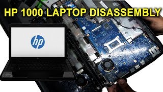 Disassembly HP 1000 Laptop For Repair and Maintenance [upl. by Dilisio350]