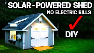 How I built my SOLAR Powered Workshop  Power Anywhere [upl. by Anavlis583]