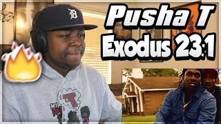 SHEESHHHH Pusha T  Exodus 231 REACTION Drake amp Lil Wayne Diss [upl. by Morley204]