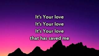 Hillsong  Its Your Love  Instrumental with lyrics [upl. by Nenney]