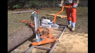 Norwood PortaMill Chainsaw Sawmill  Make Your Own Lumber [upl. by Ammon]