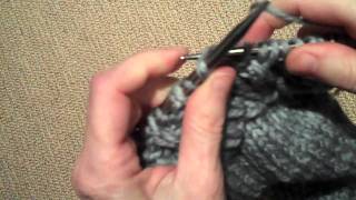 SheKnits Kerfluffle 2  How to work the Tw 2 or TT stitch [upl. by Halette570]