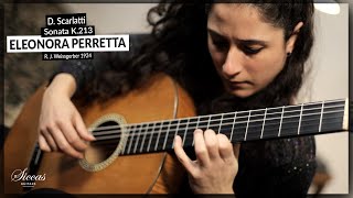 Eleonora Perretta plays Sonata K 213 by Domenico Scarlatti on a 1924 R J Weissgerber [upl. by Ailaza280]