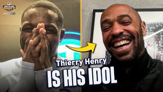 Thierry Henry SURPRISES Inters Marcus Thuram in wholesome interview  Morning Footy  CBS Sports [upl. by Nedak]