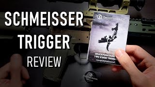 Schmeisser TwoStage AR15 Trigger Review [upl. by Orual]