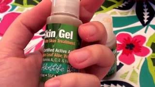 Aloe Life Skin Gel Ultimate Skin Treatment Unscented REVIEW [upl. by Nylorak]