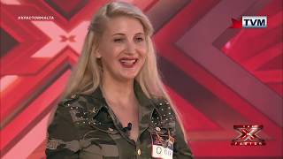 X Factor Malta  Auditions  Day 4  Lucienne Abela Vella [upl. by Hakim70]