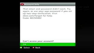 How to log in on Xbox360 in 2023 Outdated current link in description [upl. by Iruam691]