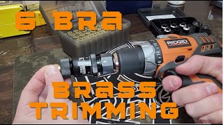 Trimming Brass Frankfort Arsenal Universal Case Trimmer [upl. by Ettennaj]