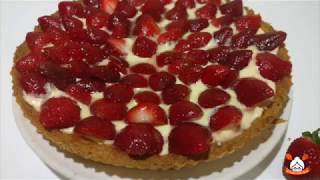 CROSTATA ALLE FRAGOLE E CREMA PASTICCIERA PERFETTA [upl. by Erodasi99]