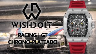 UNBOXING RELOJ WISHDOIT RACING  GT CHRONO Acero puro en tu muñeca para la Carrera de la Muerte4K [upl. by Iteerp]