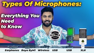 Different Types of Microphones Which Ones Do You Need [upl. by Nwahsd]