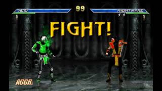 Acid vs Nightmare MORTAL KOMBAT ALPHA [upl. by Sheya972]