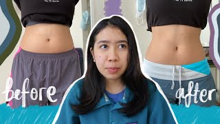 Nyoba Chloe Ting 2 weeks ABS challenge Perubahannya  silahkan di cek [upl. by Krum]