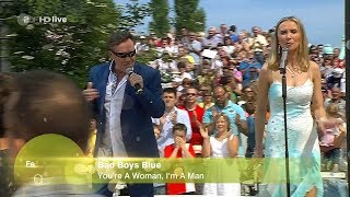 Bad Boys Blue  Youre A Woman  ZDF HD Fernsehgarten 25052014 [upl. by Pietro]