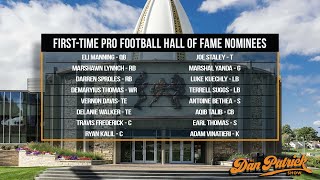 Who Is And Is Not A First Ballot Pro Football Hall Of Famer  91924 [upl. by Aerdnaeel]