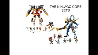 EVERY NINJAGO CORE SET [upl. by Wahlstrom]