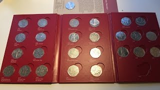 RAREST 50ps In Circulation  KEW GARDENS WWF and more  UkCoinHUNT [upl. by Wawro899]