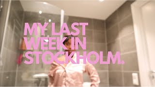 WEEK VLOG LAST WEEK IN STOCKHOLM😫  💕 [upl. by Alroi]