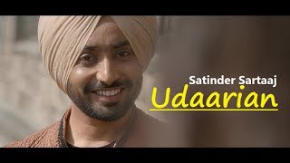 Udaarian  Satinder Sartaaj  Lyrics  Jatinder Shah  Sufi Love Song  Latest Punjabi Songs 2018 [upl. by Enyluqcaj]