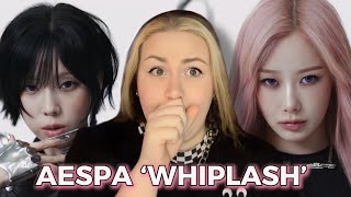 Reacting to aespa 에스파 Whiplash MV [upl. by Jacquenetta]