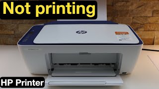 HP Printer Not Printing [upl. by Idisahc]