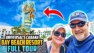 Universals Cabana Bay Beach Resort Full Tour with Bonus Tip [upl. by Culbertson790]