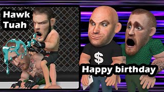 Dana ruins Conors birthday with Khabib spitting footage [upl. by Yeslrahc382]