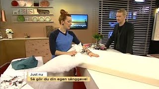 Så bygger du en sänggavel  Nyhetsmorgon TV4 [upl. by Buford691]