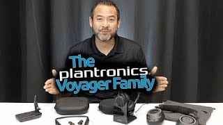 The full Plantronics Voyager line up [upl. by Akers]